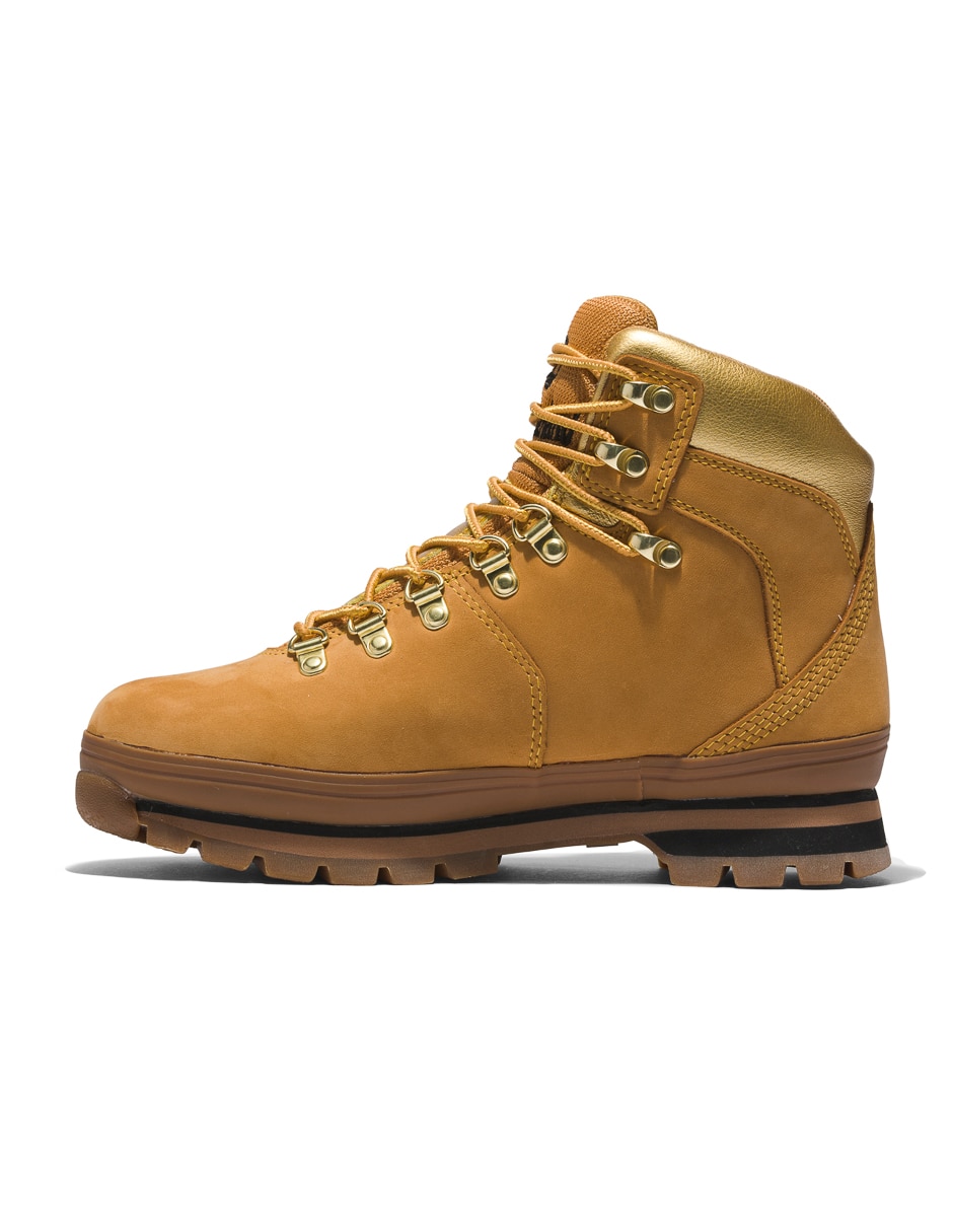 Bota arriba del tobillo de piel para mujer 8