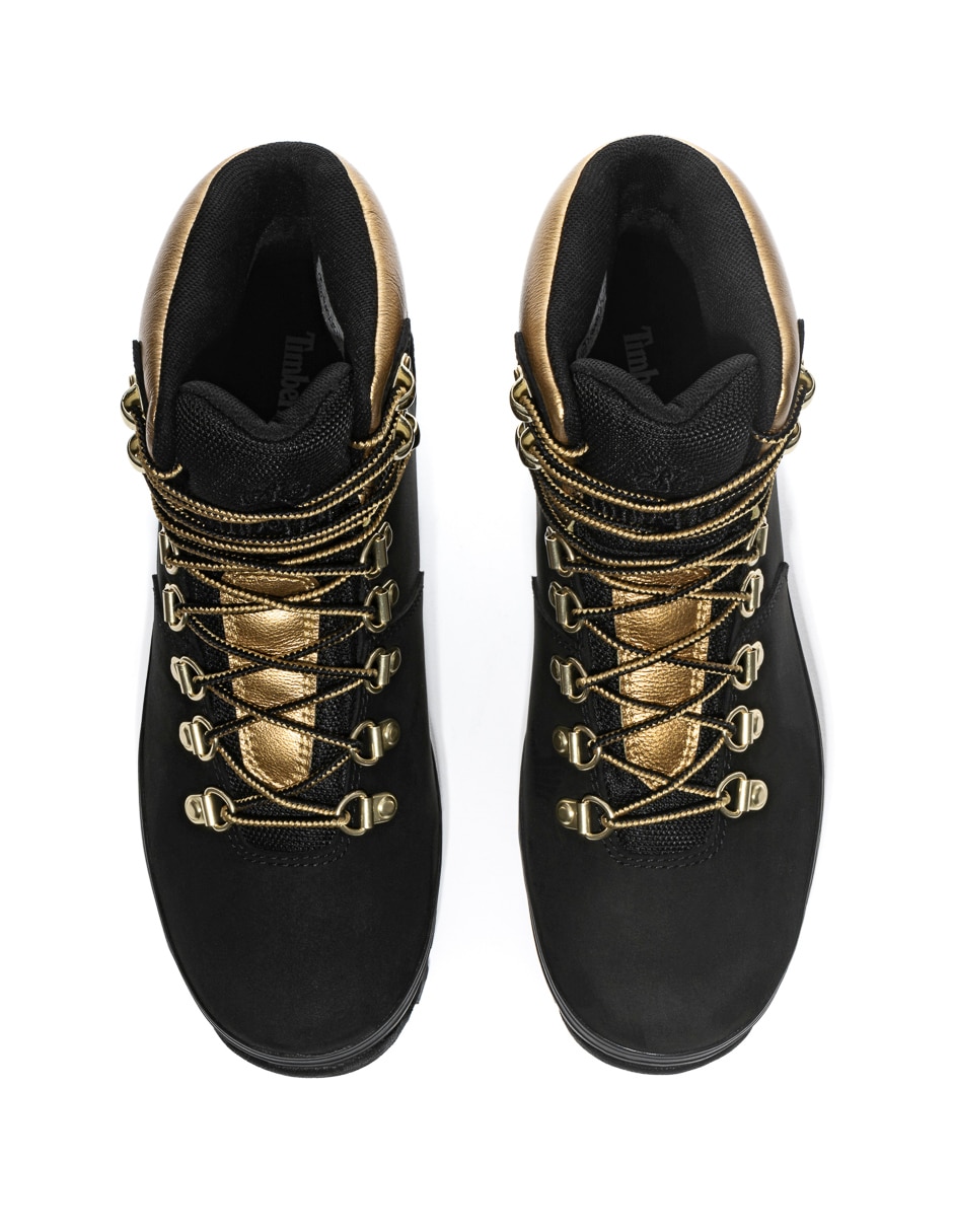 Bota arriba del tobillo de piel para mujer 2
