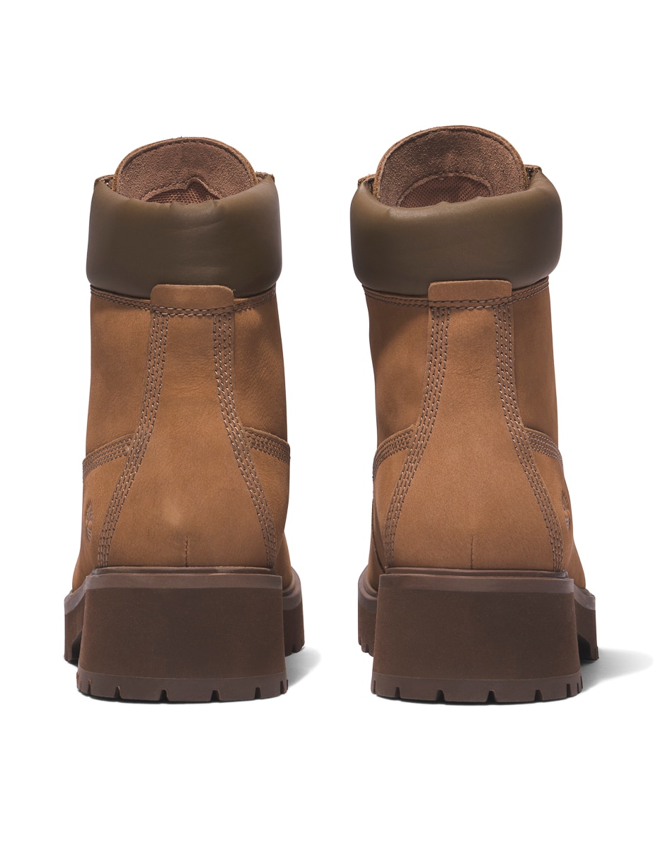 Bota arriba del tobillo de piel para mujer 5