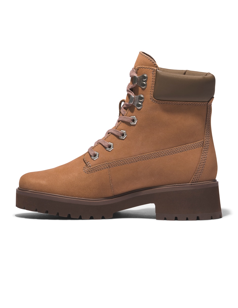 Bota arriba del tobillo de piel para mujer 6