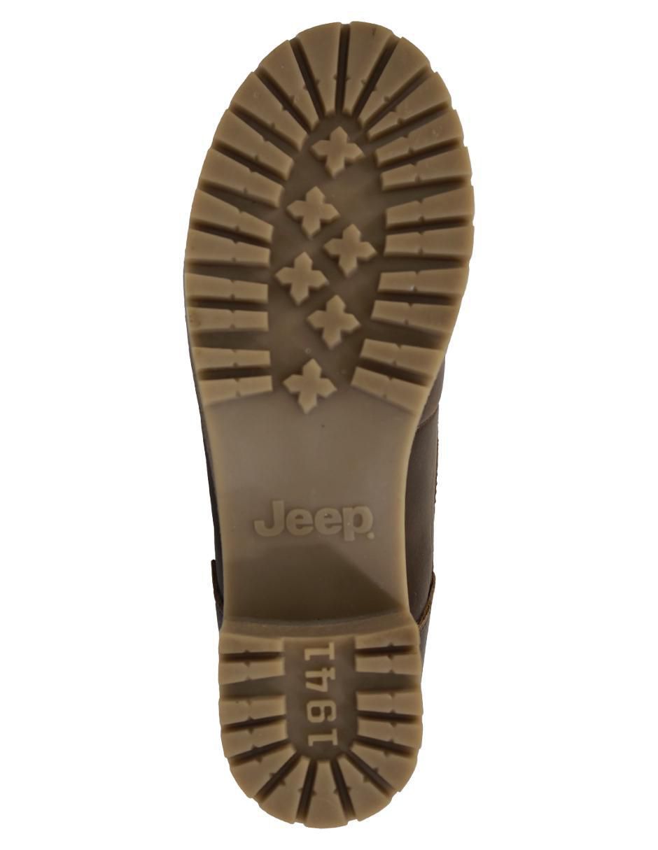Bota arriba del tobillo Jeep de piel para mujer