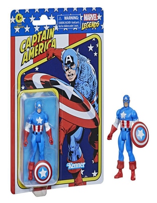 Figura de acción Marvel Legends Capitán América collectors Marvel