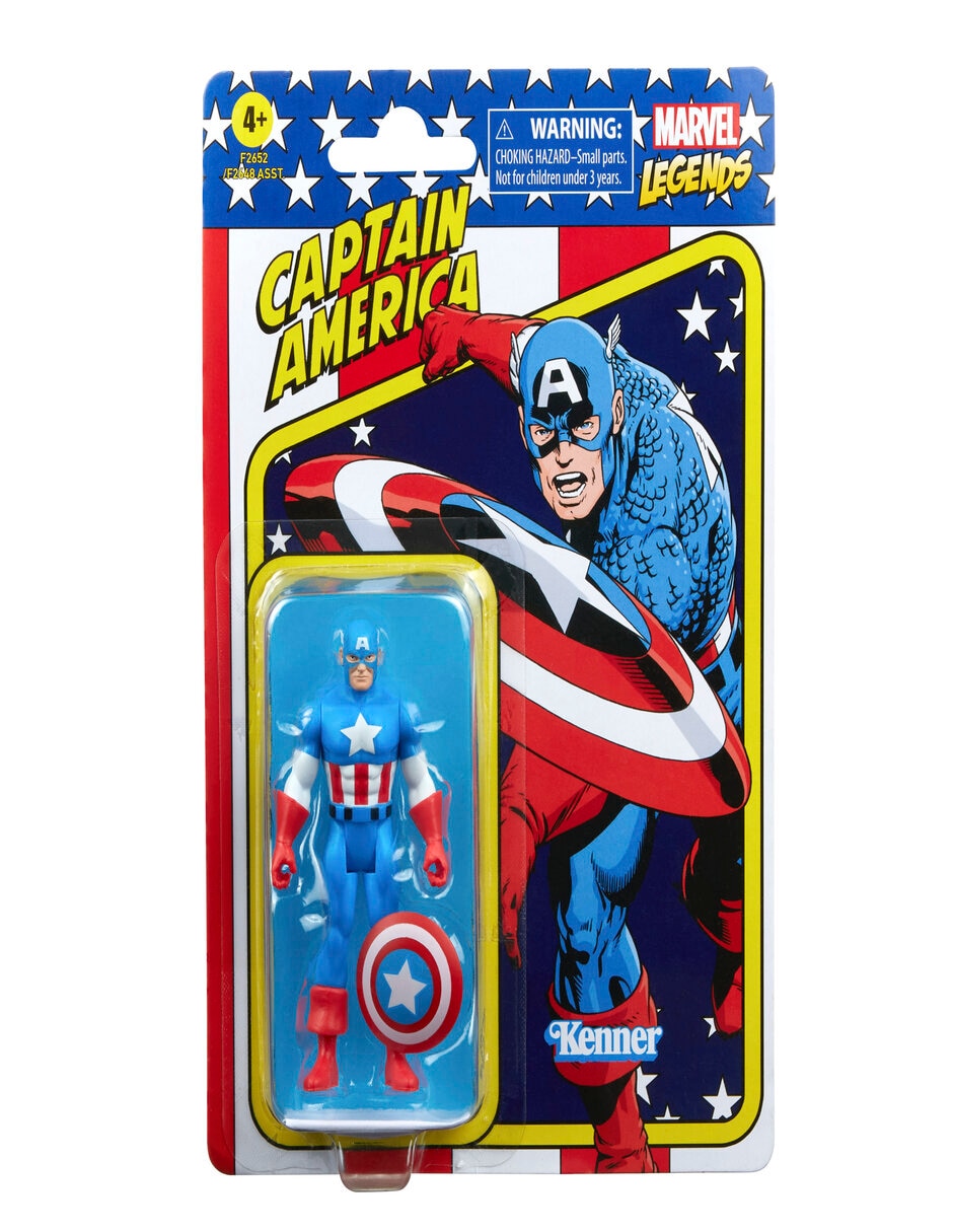 Figura de acción Legends Capitán América collectors Marvel Figura de acción Legends Capitán América collectors Marvel