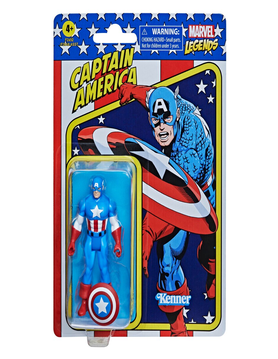 Figura de acción Marvel Legends Capitán América collectors Marvel
