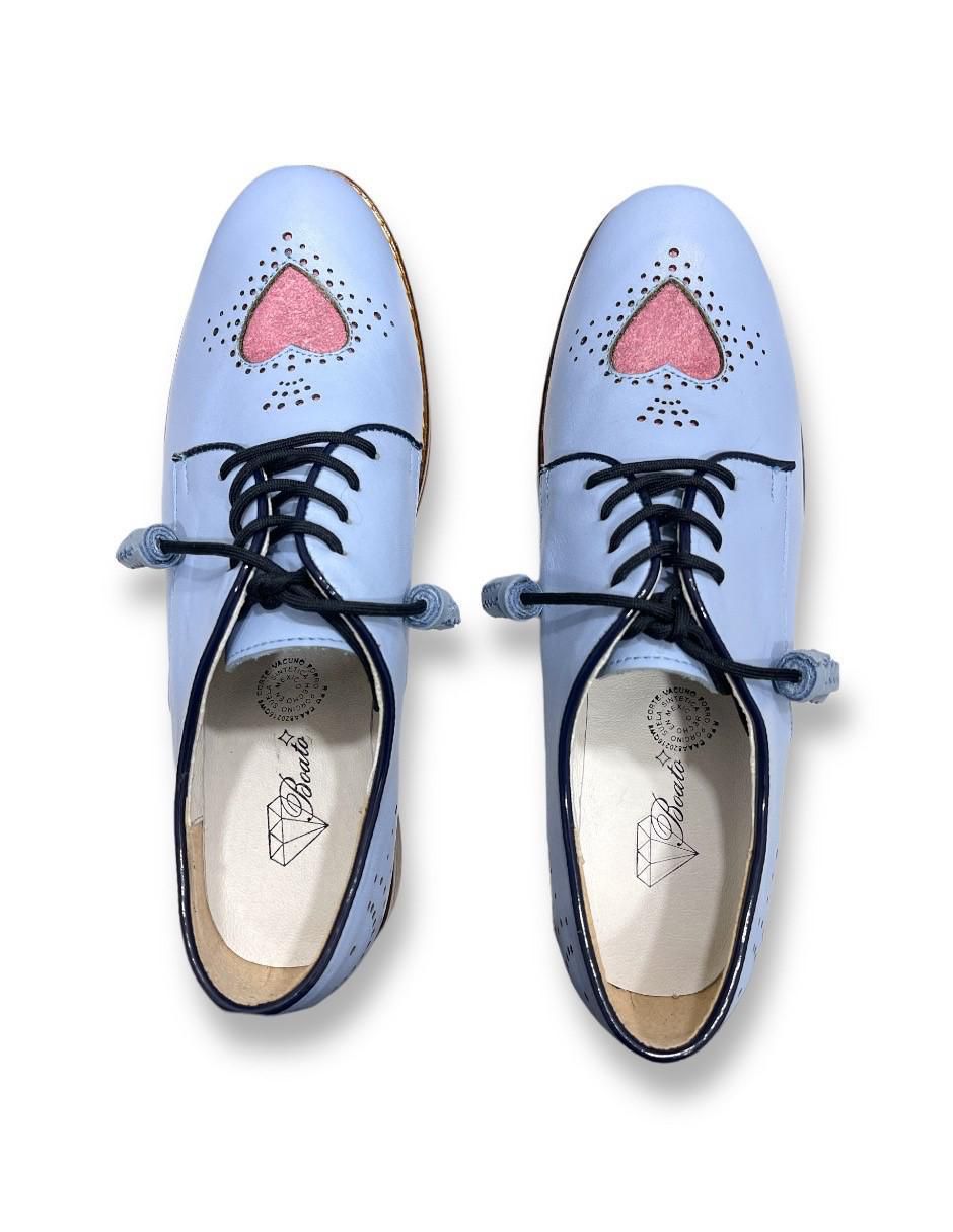 Zapato de piel para mujer