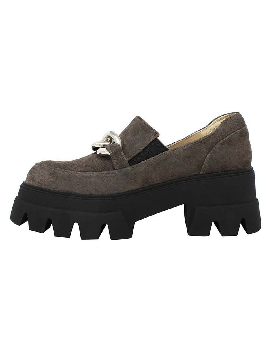 Zapato Regina Romero de piel para mujer