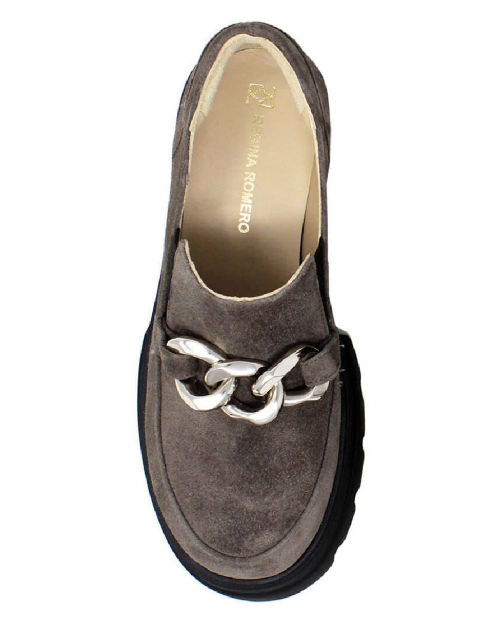 Zapato Regina Romero de piel para mujer