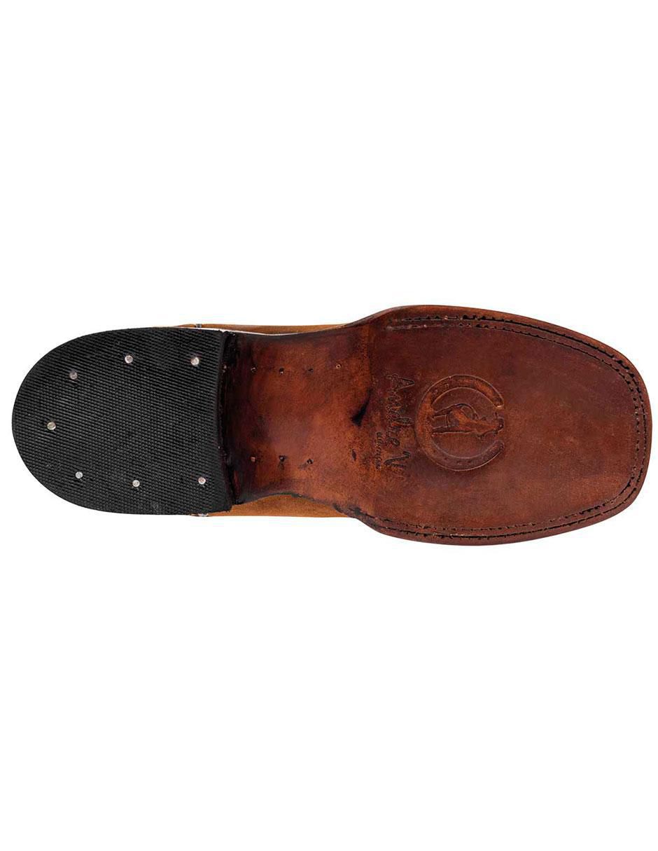 Bota cowboy abajo de la rodilla de piel para mujer 3