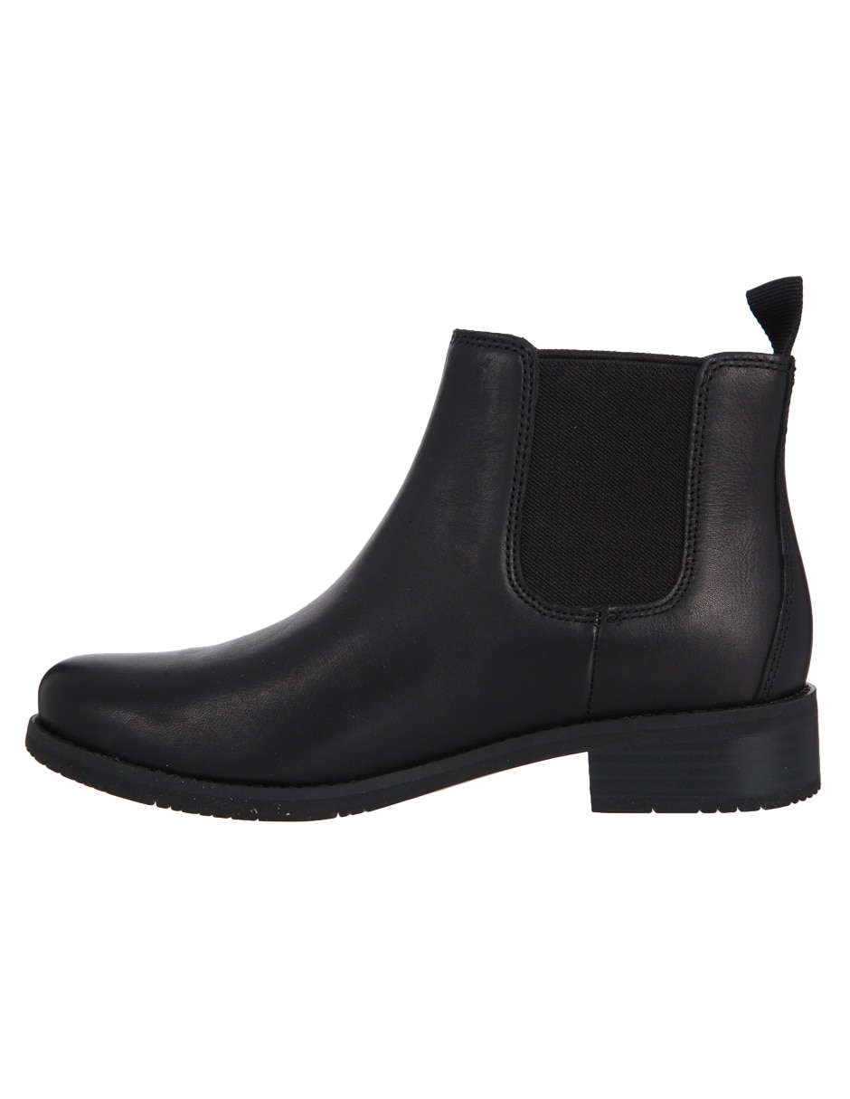 Bota al tobillo de piel para mujer 4