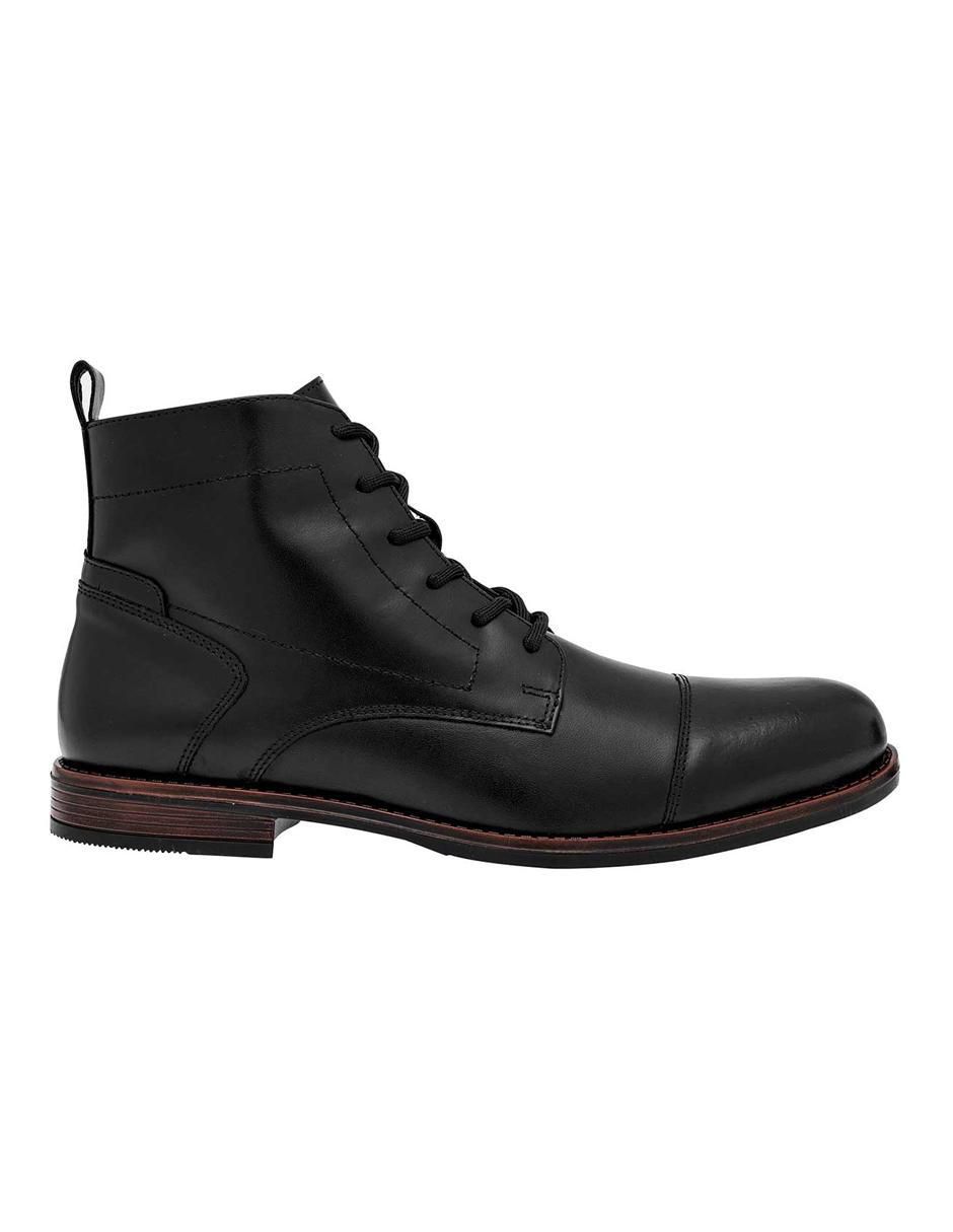 Bota arriba del tobillo de piel para mujer