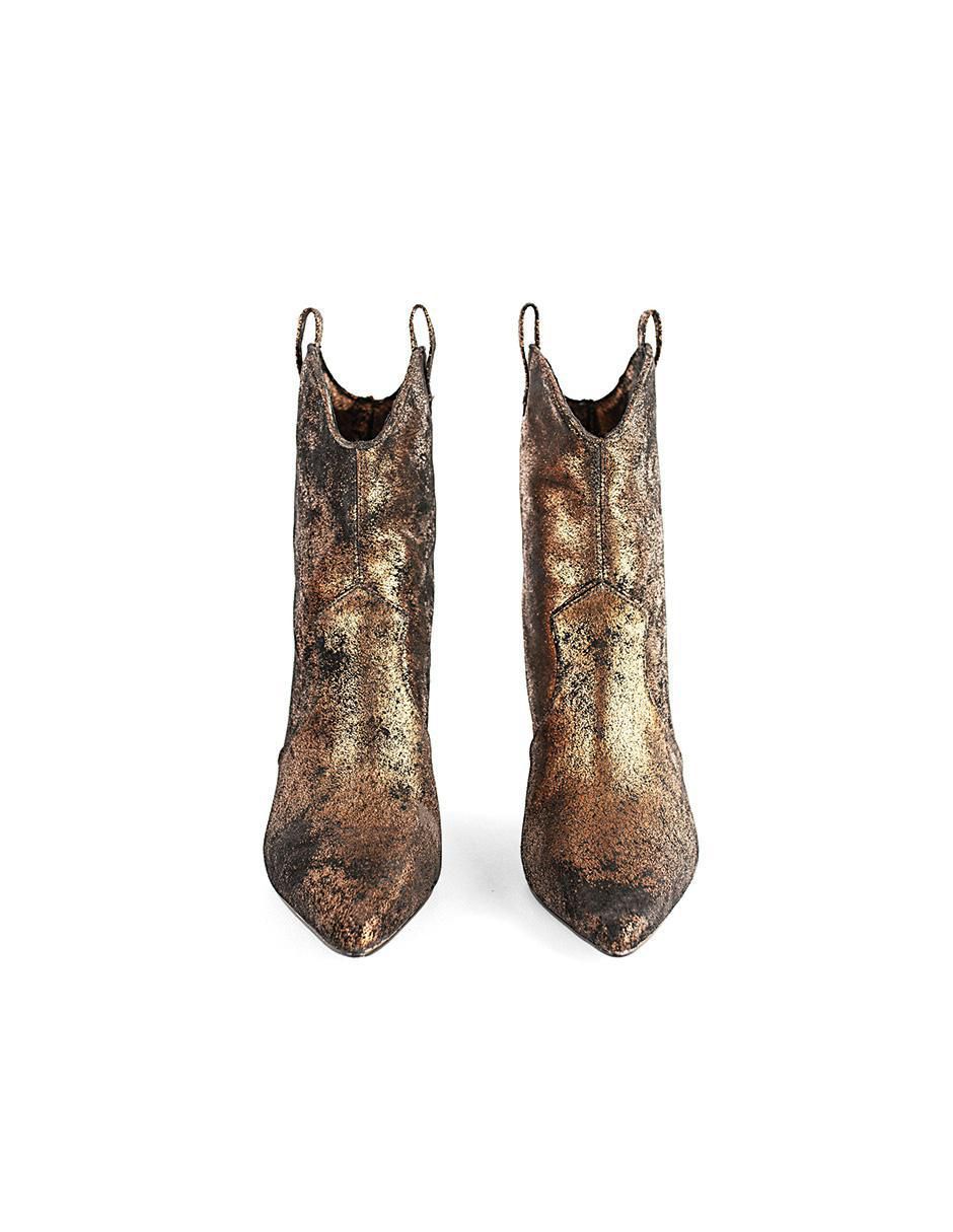 Bota arriba del tobillo Lalic Derien Wicca de piel para mujer