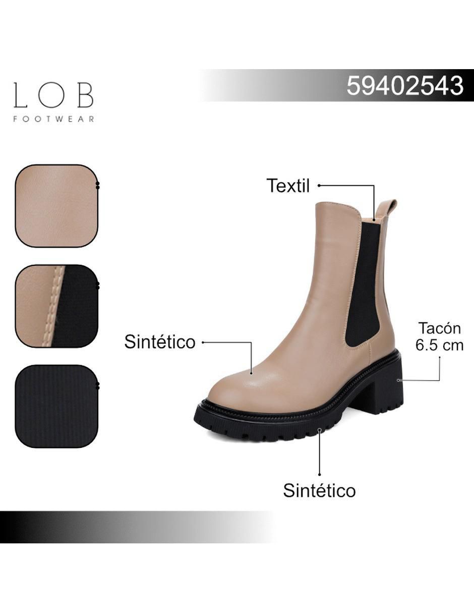 Bota arriba del tobillo Lob para mujer