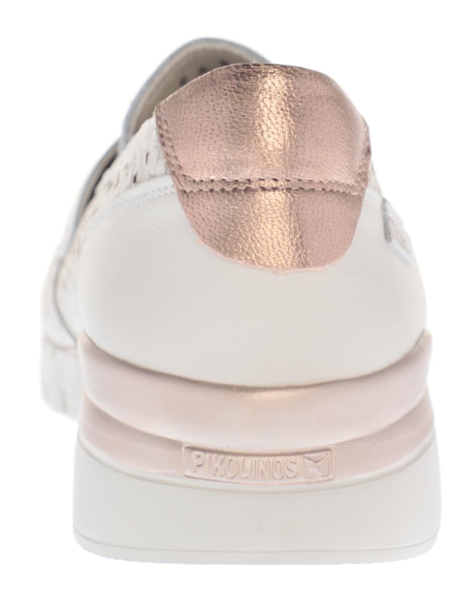 Mocasín Cantabria de piel para mujer 4