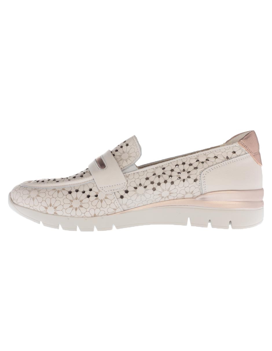 Mocasín Cantabria de piel para mujer 3