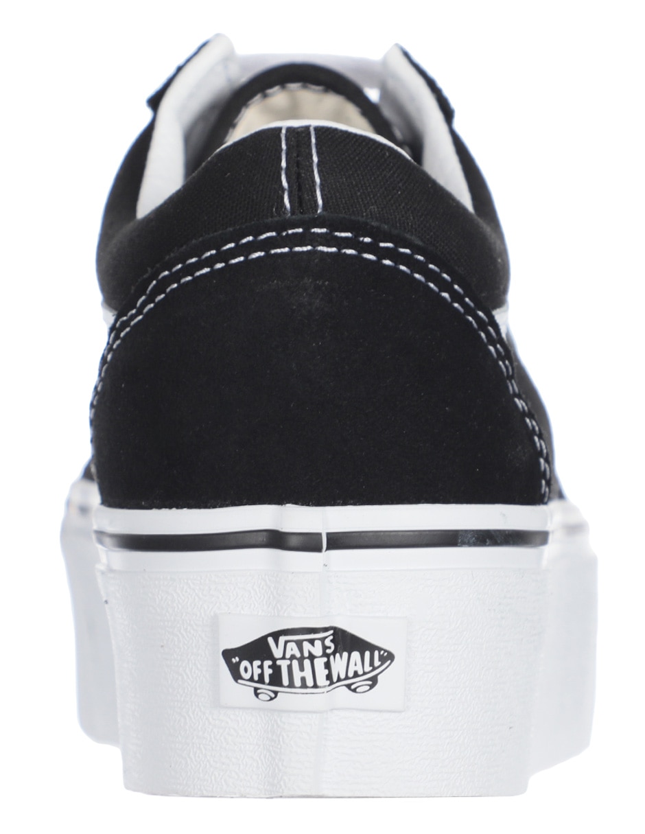 Tenis Old skool plataforma para mujer 3