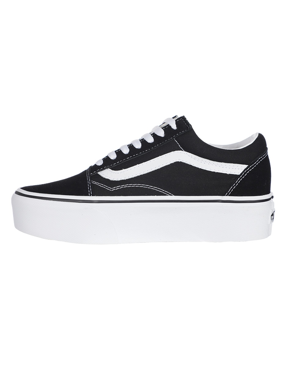 Tenis Old skool plataforma para mujer 4