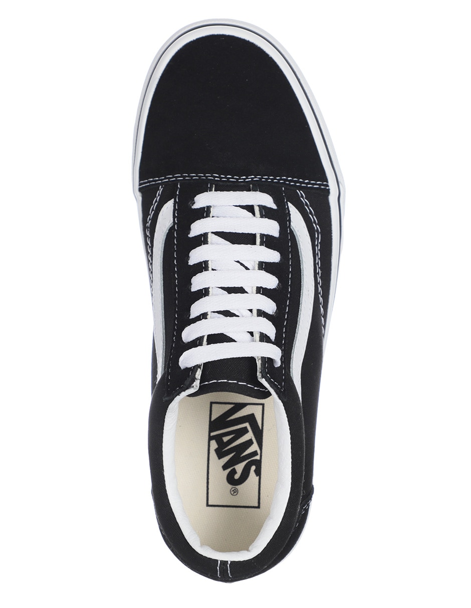 Tenis Old skool plataforma para mujer 5
