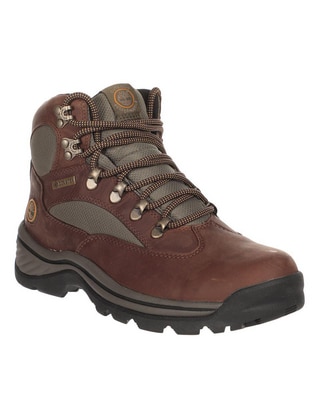 Bota al tobillo de piel para mujer Bota al tobillo de piel para mujer
