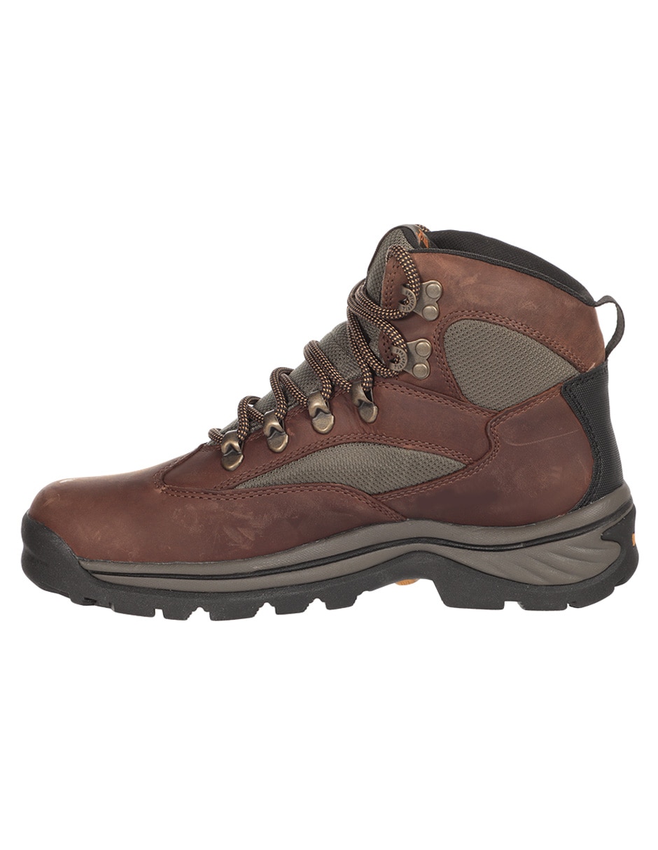 Bota al tobillo de piel para mujer 4