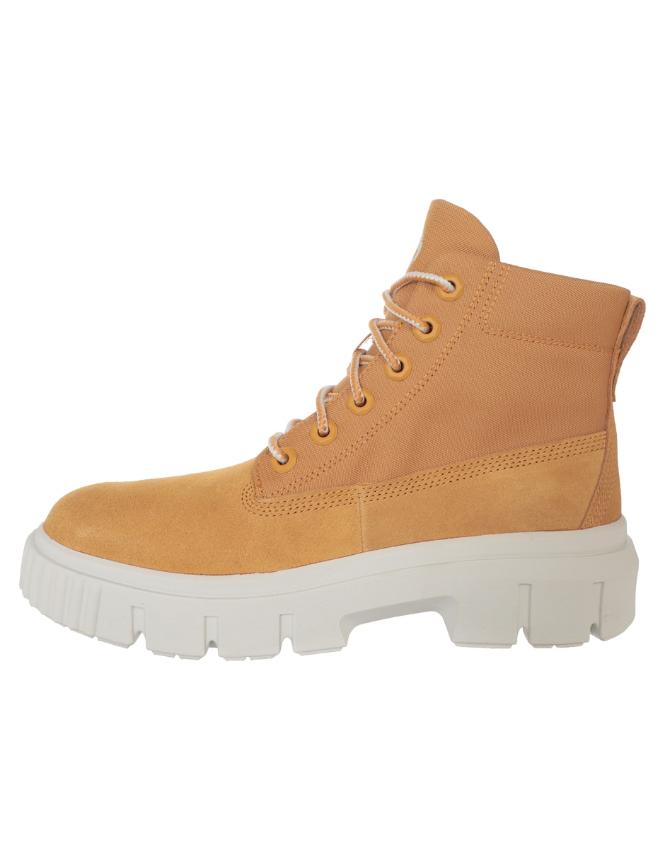 Bota al tobillo de piel para mujer 4