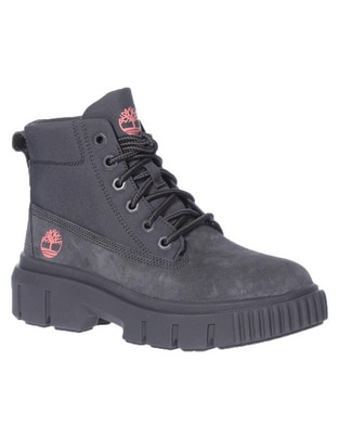 Bota al tobillo de piel para mujer Bota al tobillo de piel para mujer