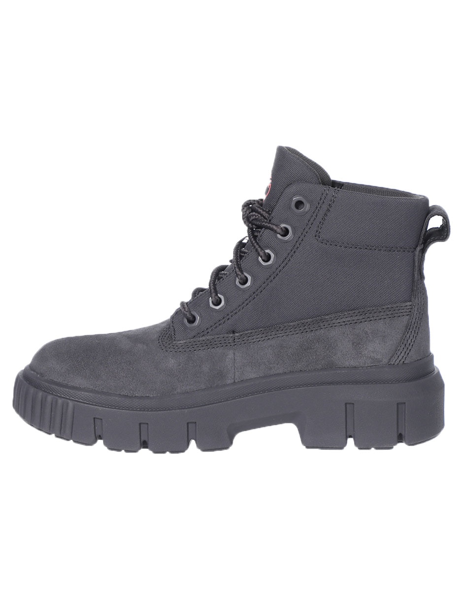 Bota al tobillo de piel para mujer 4
