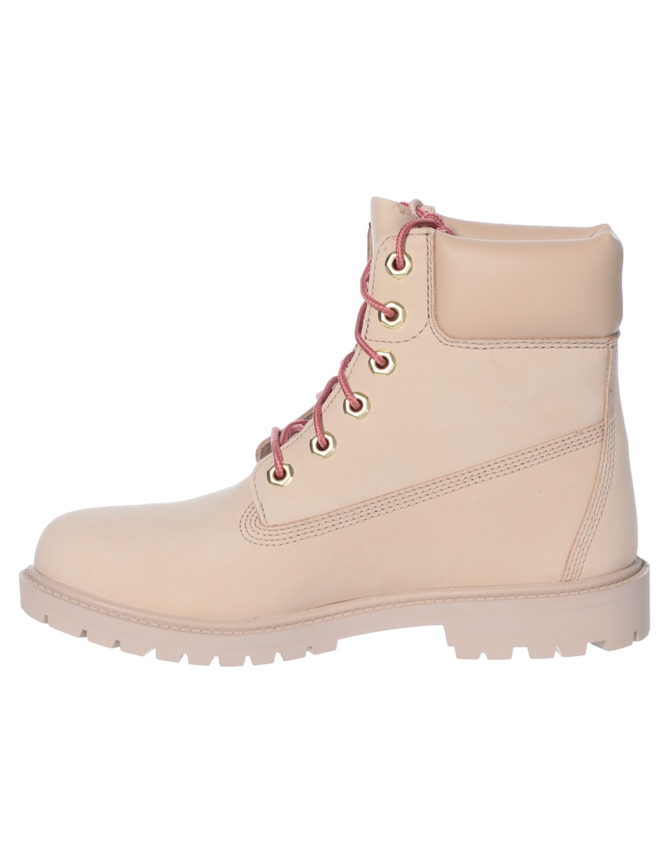 Bota al tobillo de piel para mujer 4