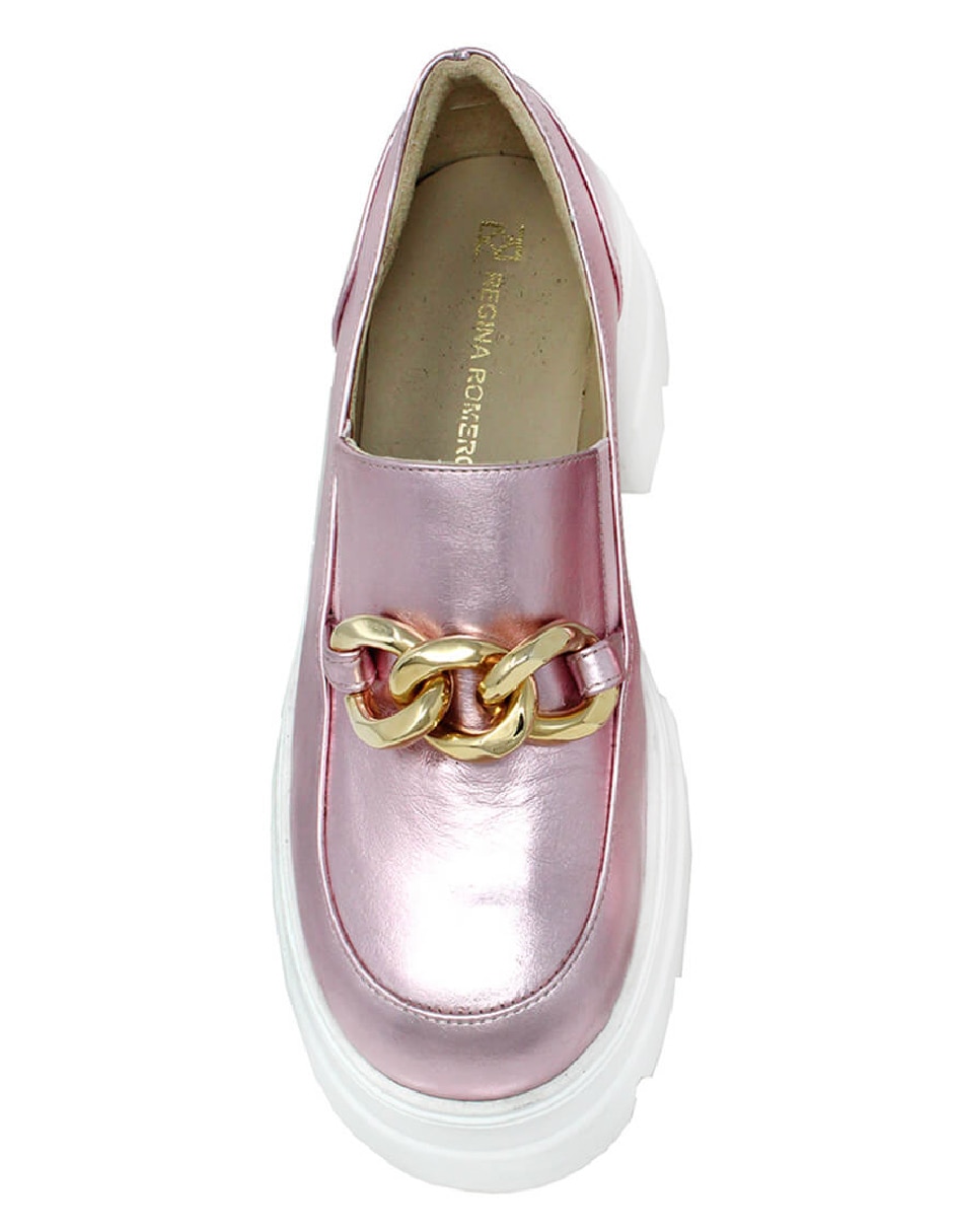 Zapato Regina Romero de piel para mujer