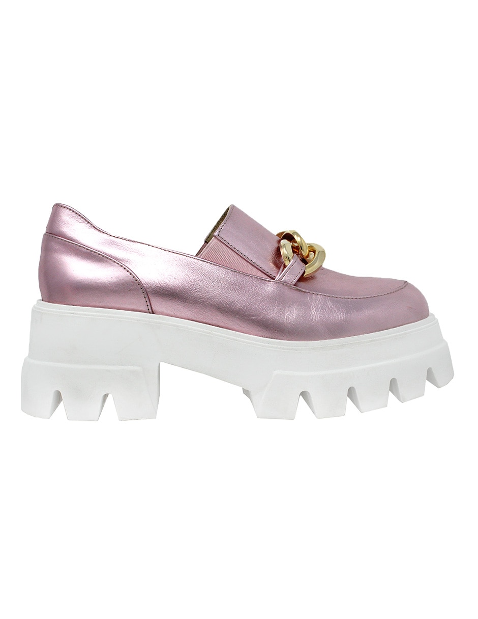 Zapato Regina Romero de piel para mujer