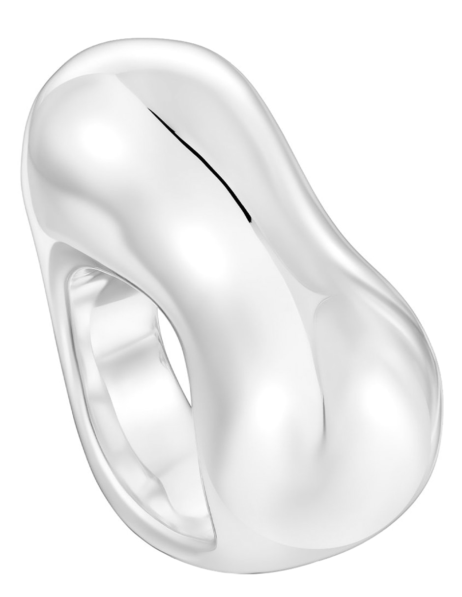 Anillo Tabit de plata brillante 2