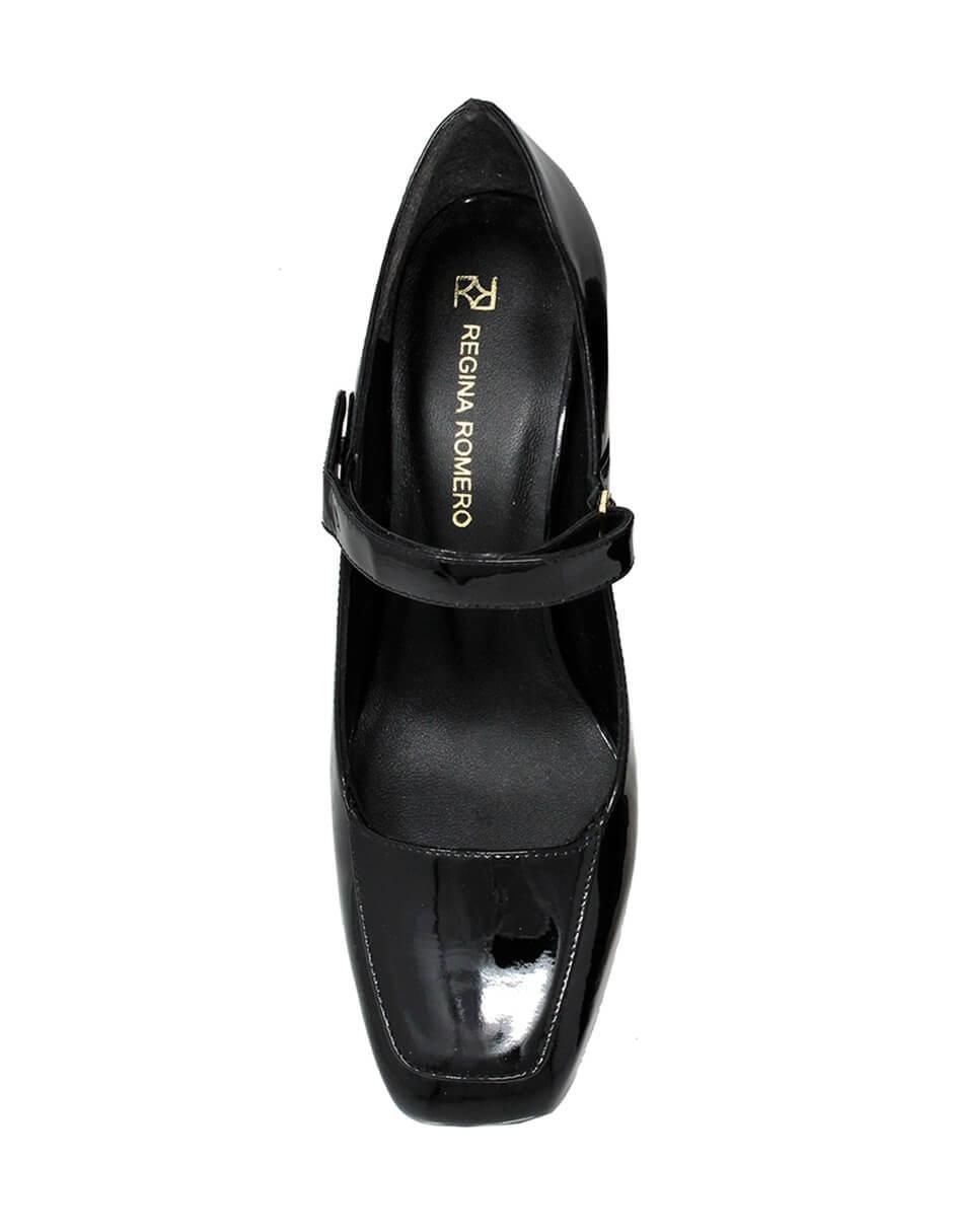 Zapatilla de piel Regina Romero 5