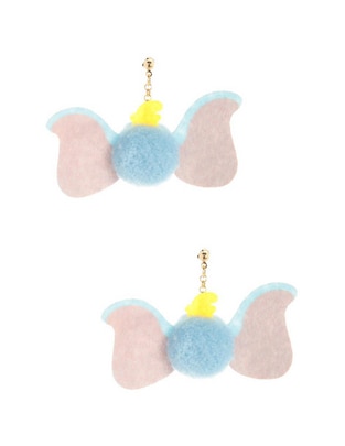 Aretes de elefante Dumbo con acabado mate