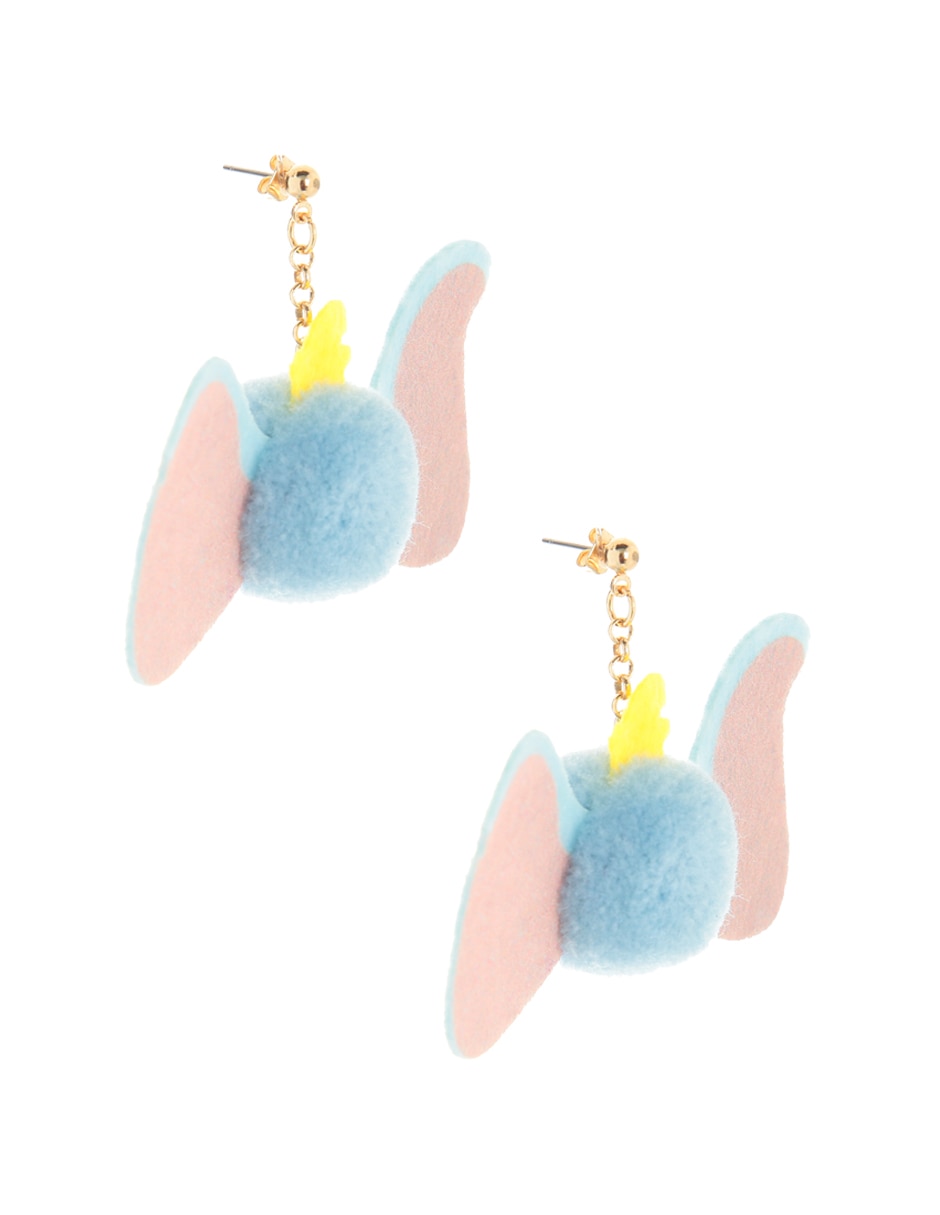 Aretes de elefante Dumbo con acabado mate
