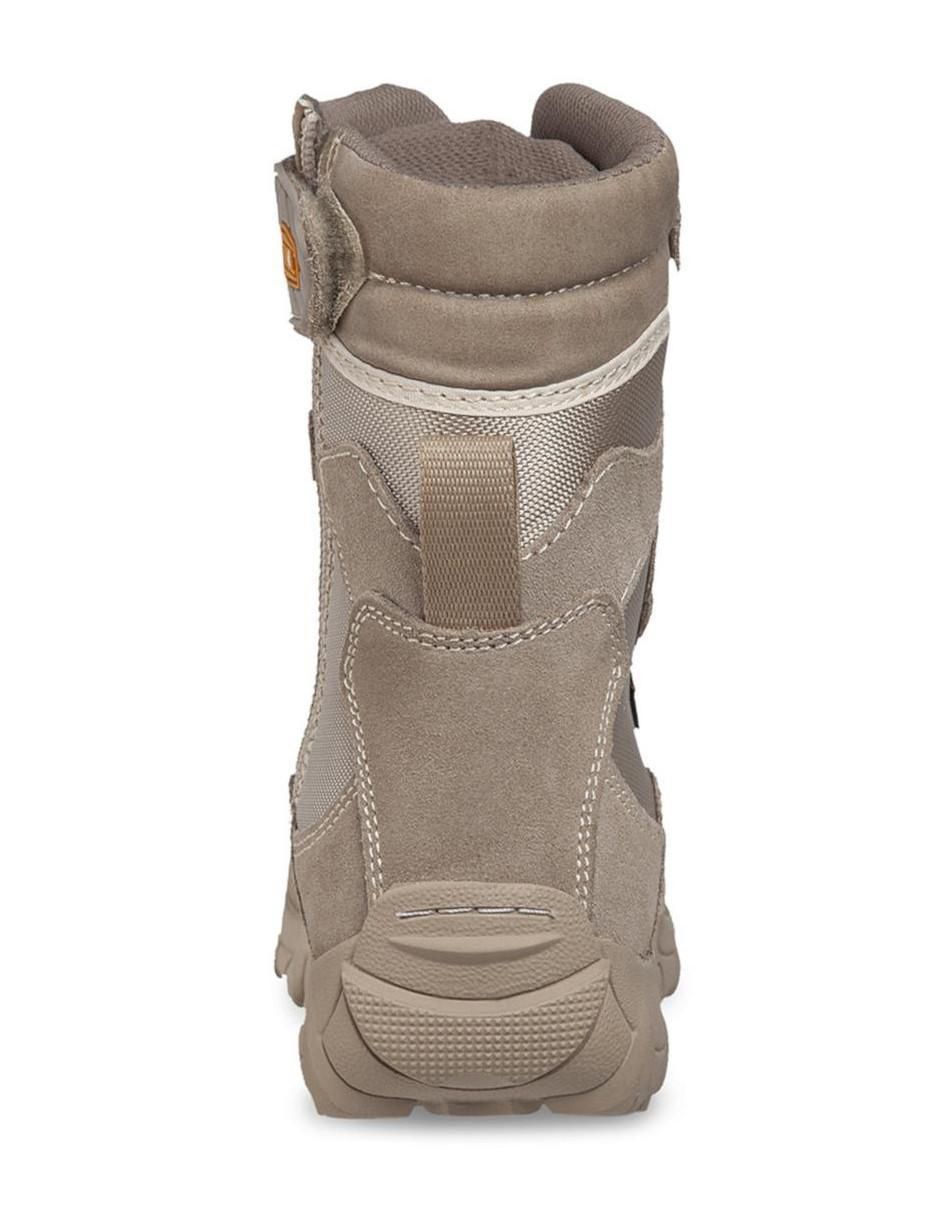 Bota arriba del tobillo Workland Táctico de piel para mujer