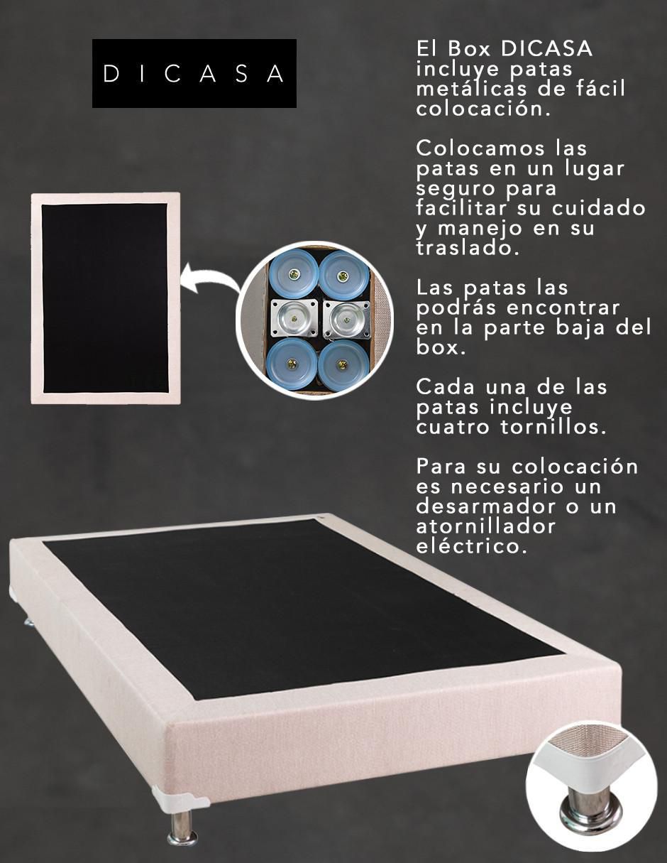 Juego de colchón y box Dicasa matrimonial 7