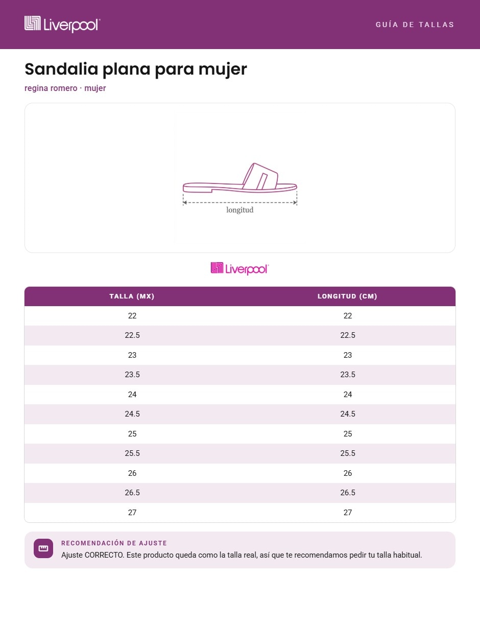 Sandalia para mujer 3