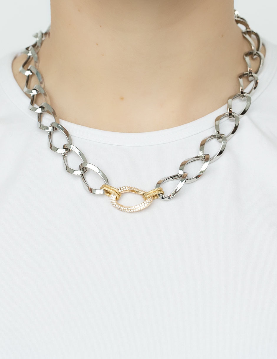 Collar Silvex Spa de plata P 925