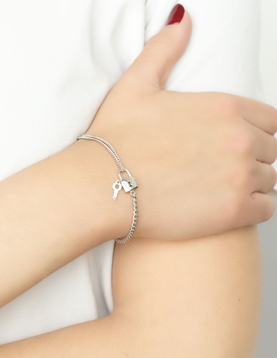Pulsera Silvex Spa de plata p 925 con acabado pulido