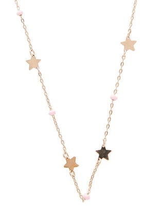 Collar de estrella Unoaerre de oro 14 K