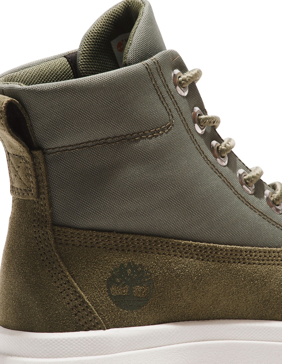 Bota arriba del tobillo Timberland Greyfield de cuero para mujer