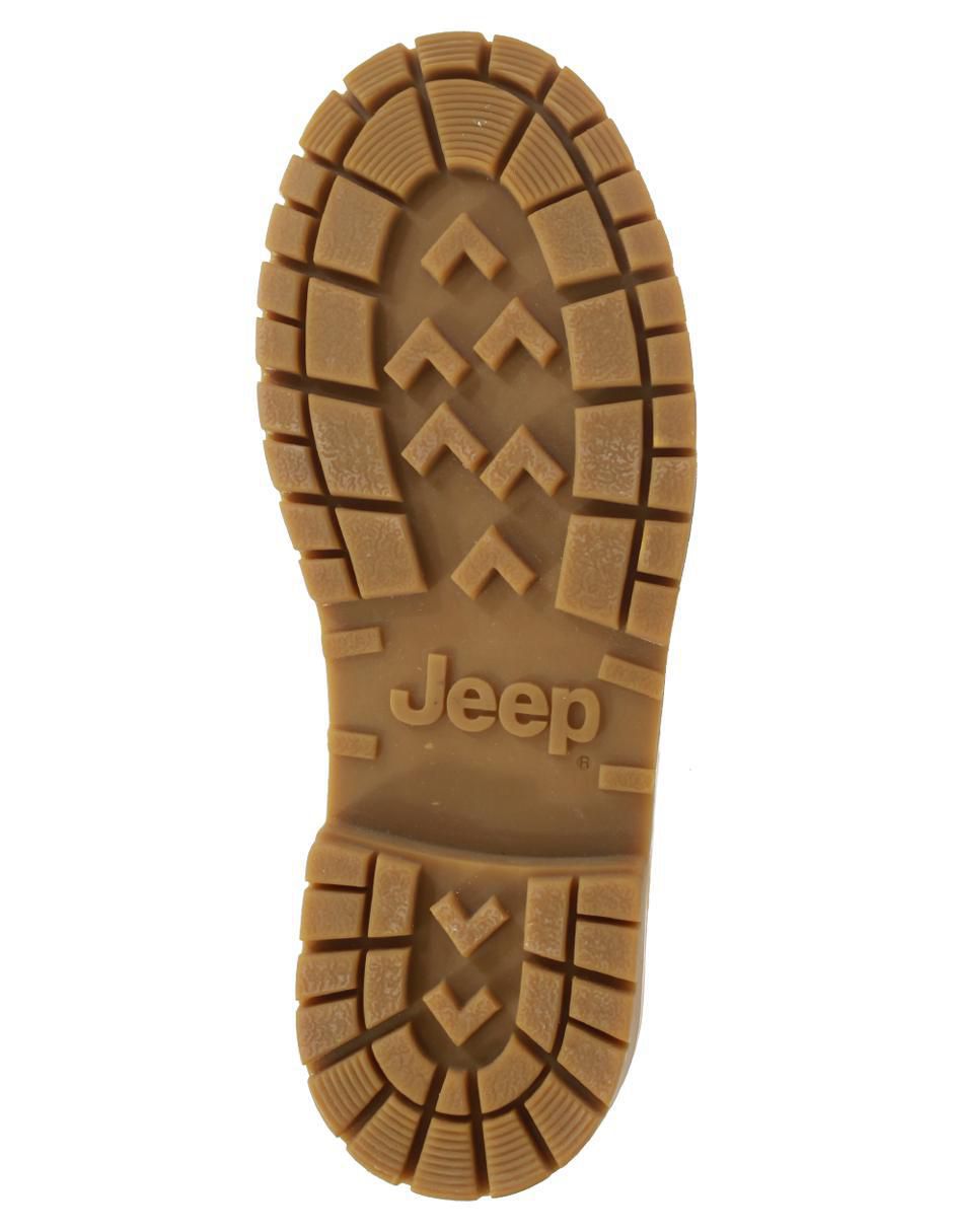 Bota arriba del tobillo Jeep de piel para mujer