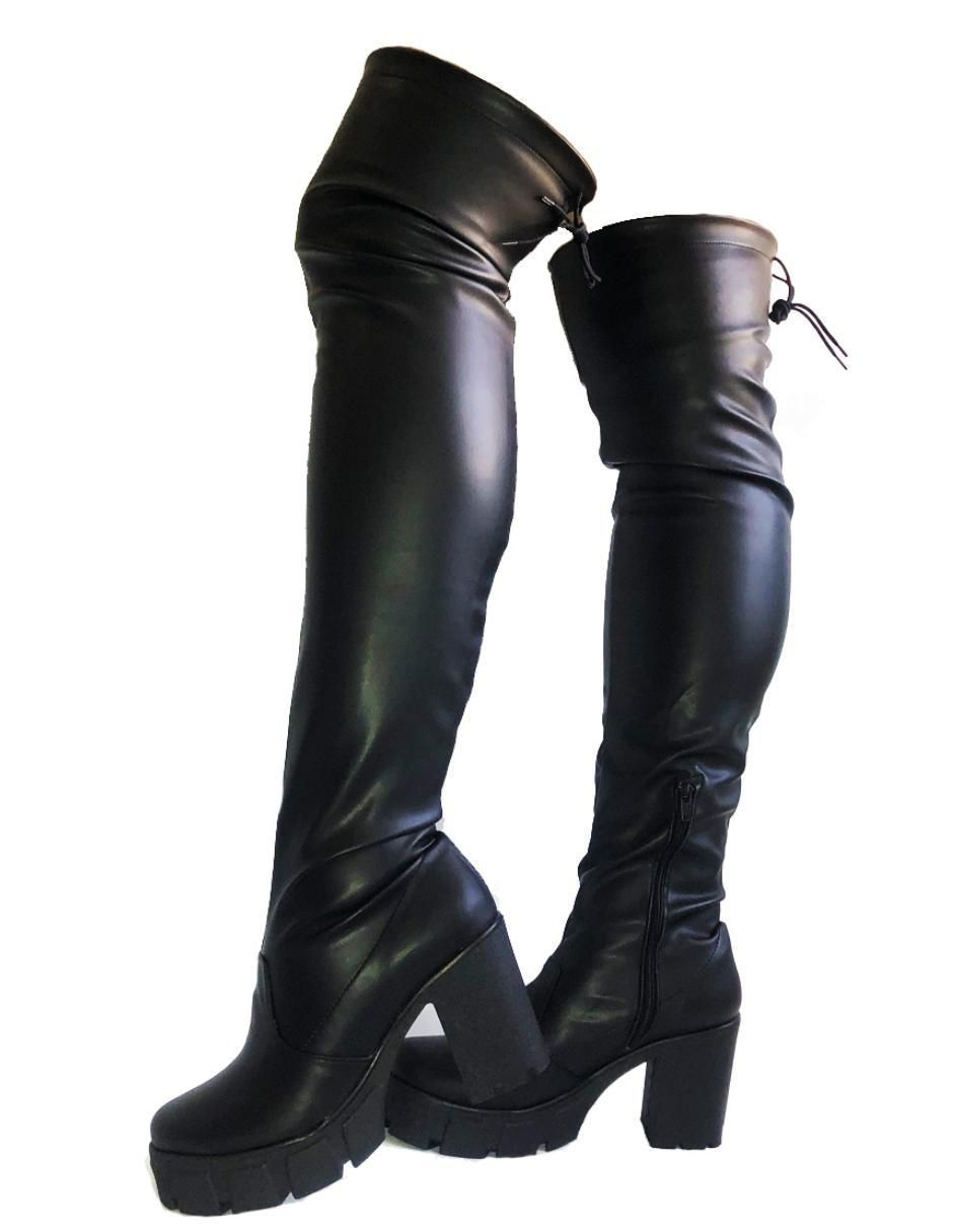 Bota arriba de la rodilla para mujer