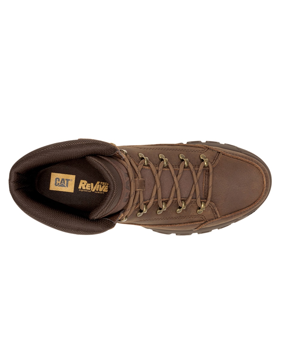 Bota al tobillo de piel para mujer 6