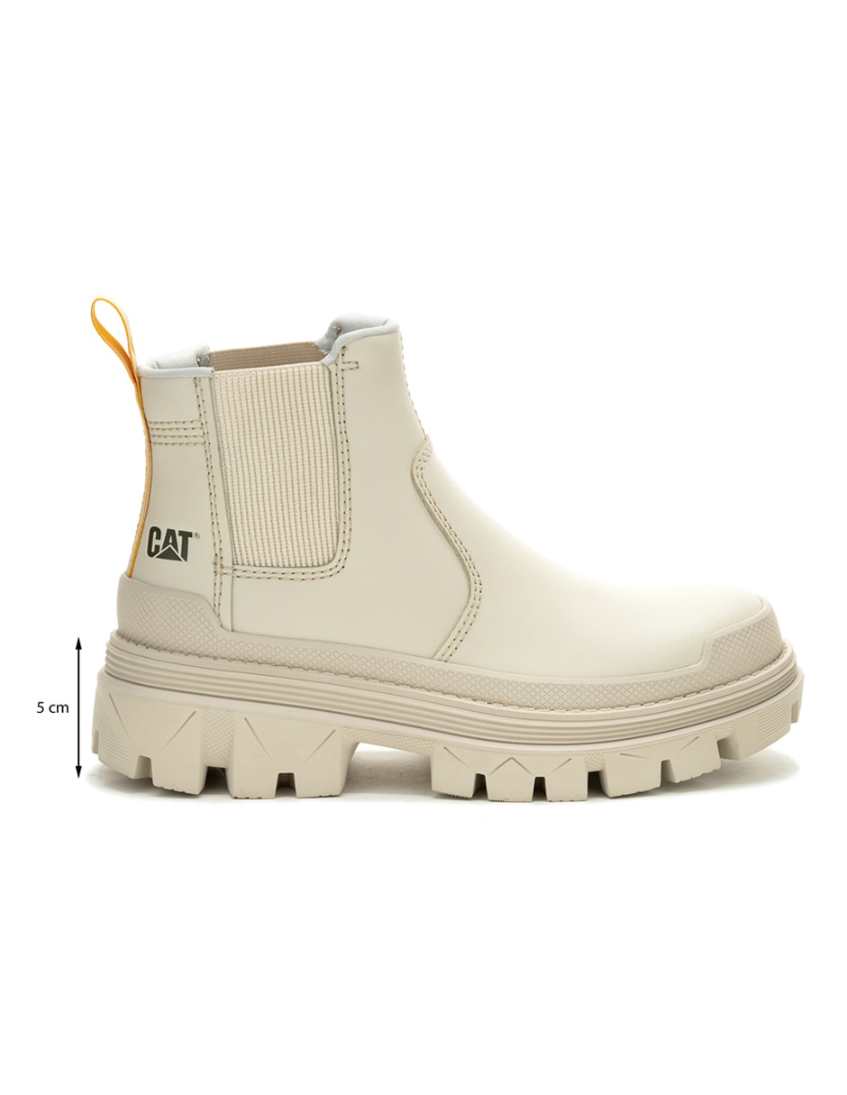 Bota arriba del tobillo de piel para mujer 7