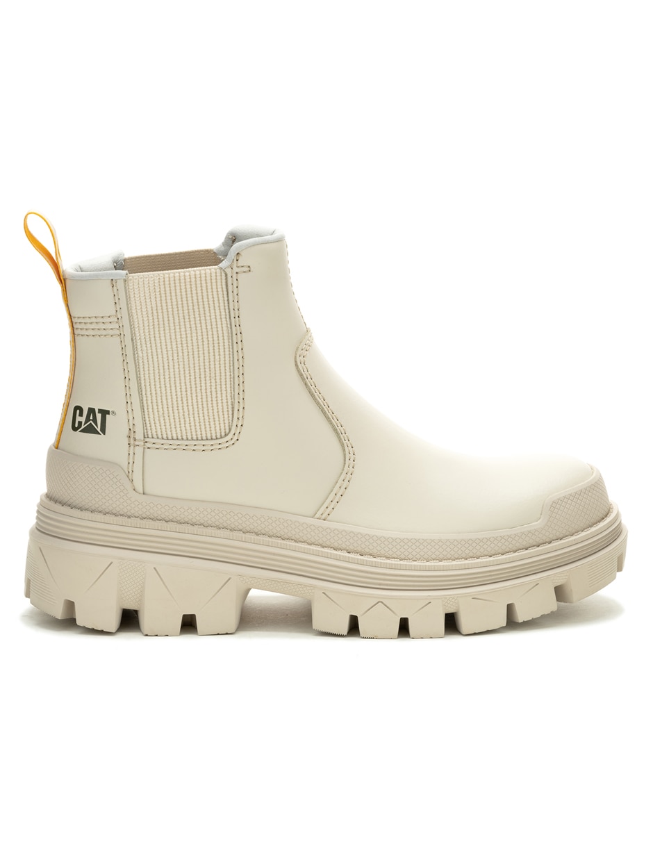 Bota arriba del tobillo de piel para mujer 3
