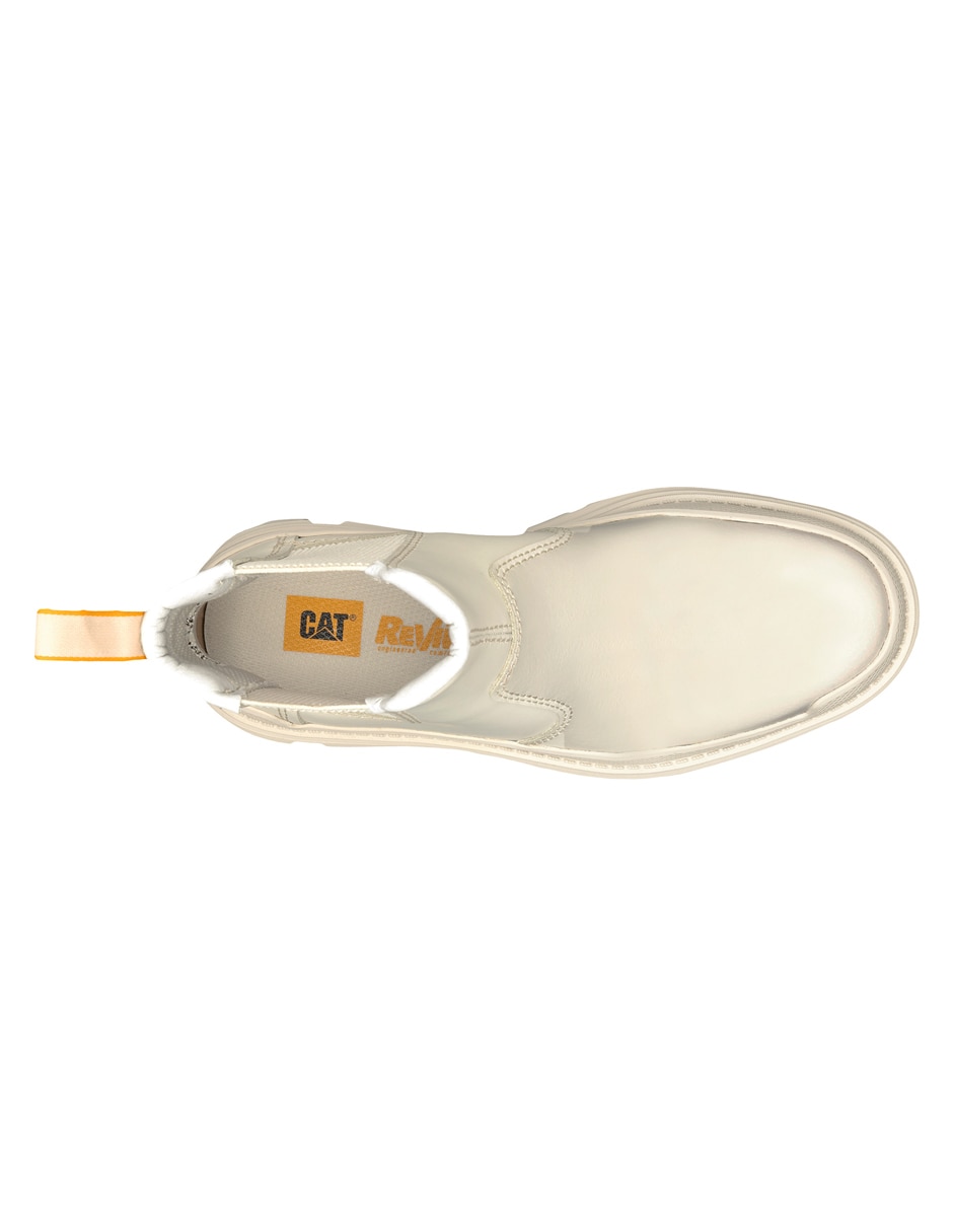 Bota arriba del tobillo de piel para mujer 6