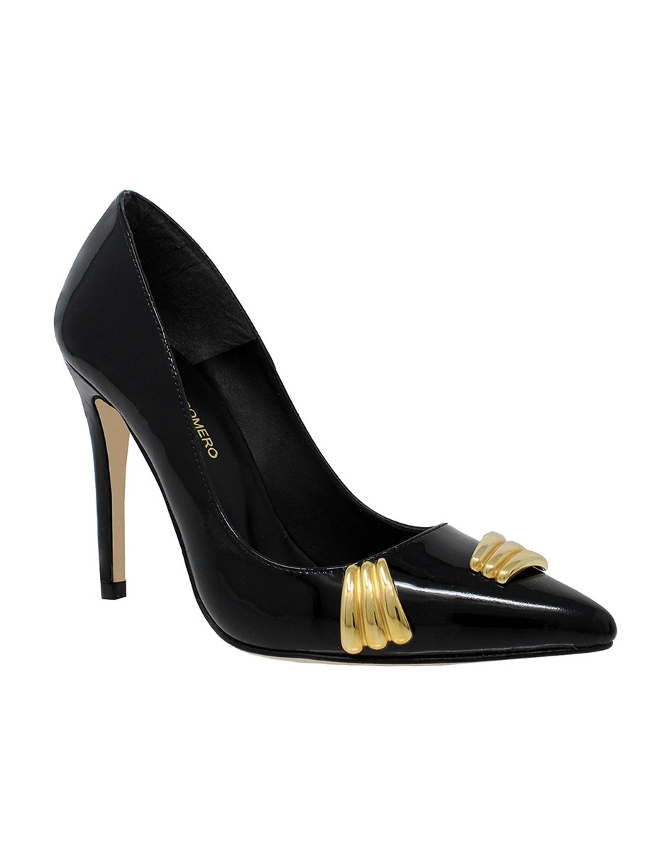 Zapatilla de piel regina romero
