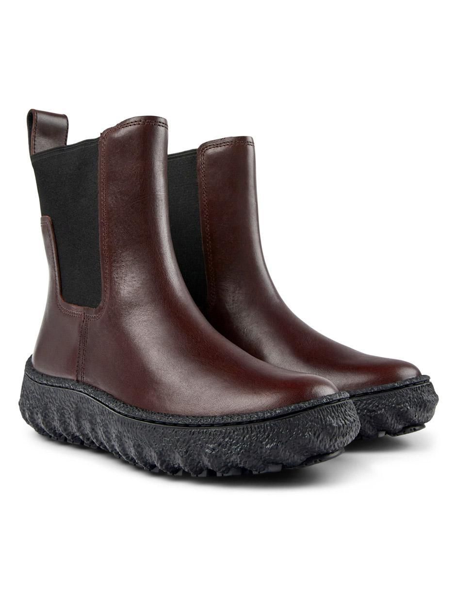 Bota arriba del tobillo Camper GROUND de piel para mujer