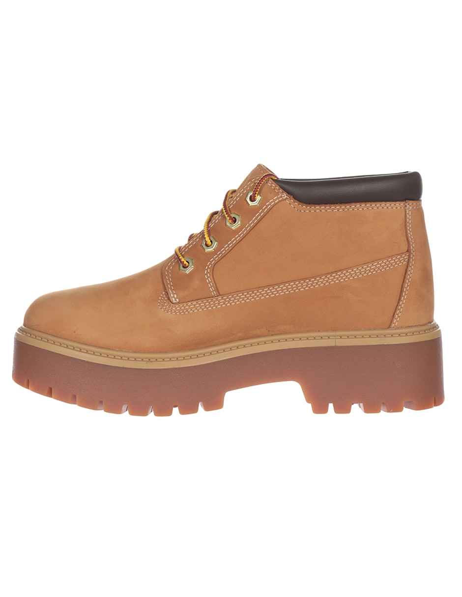 Bota al tobillo Heritage de piel para mujer 4
