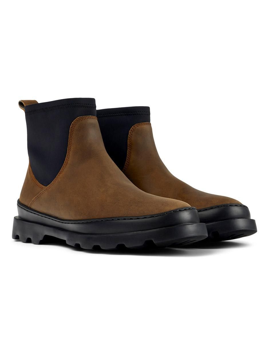Bota arriba del tobillo de piel para mujer